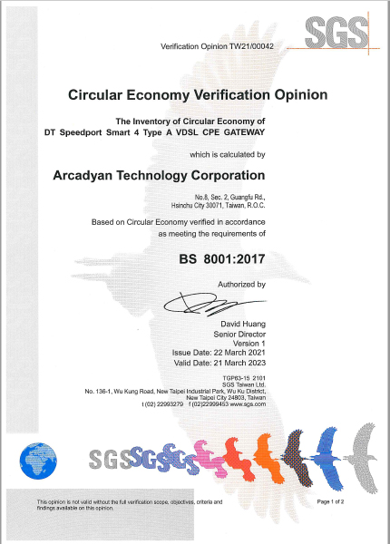 BS 8001 Economía circular